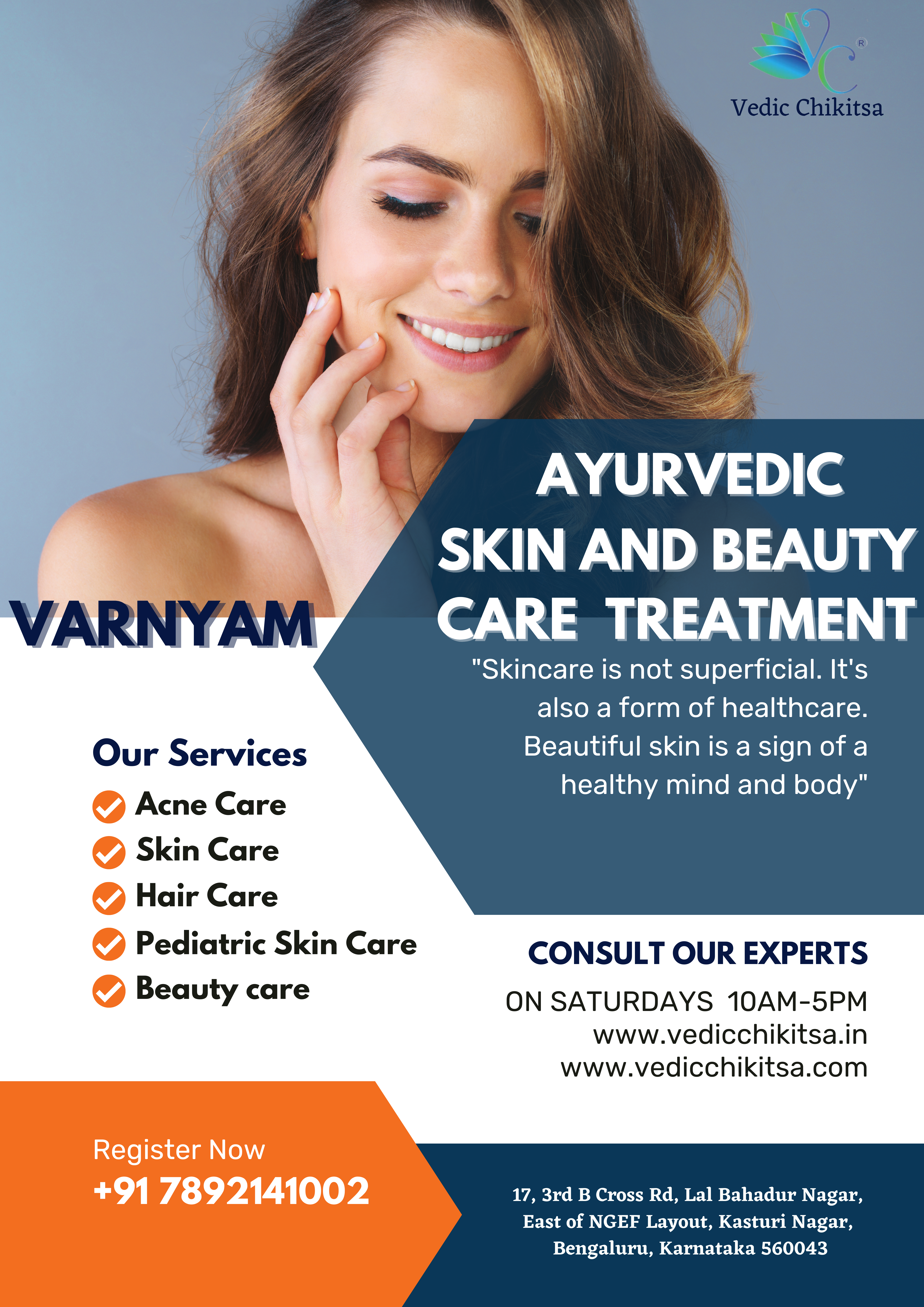 Vedic Chikitsa - Latest update - Varnyam - Ayurvedic Skin and Beauty Care Treatment in Bangalore